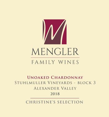 2018 Unoaked Chardonnay - Christine's Selection Image